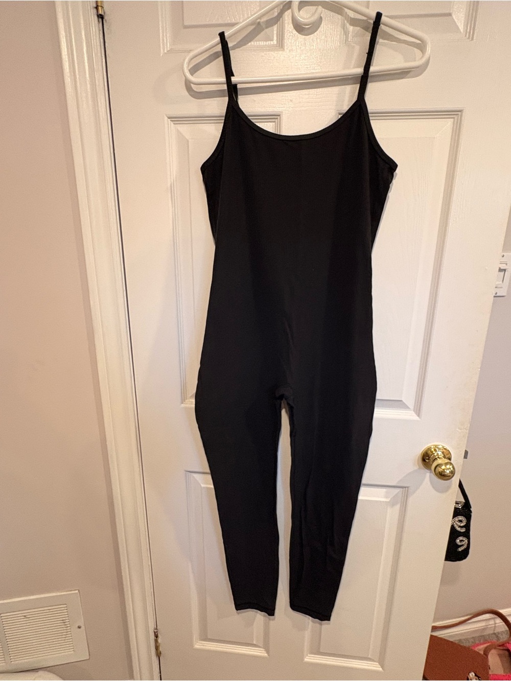 TNA Black Slim Jumpsuit Romper